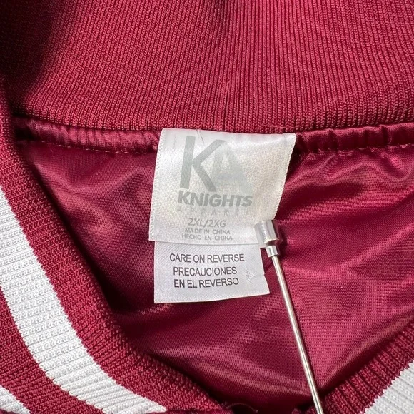 Arizona State University Sun Devils Embroidered Logo Satin Jacket (2XL) - Picture 3 of 3